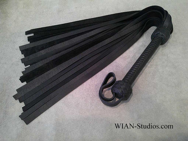 Black Heavy Cowhide, Regular Cut