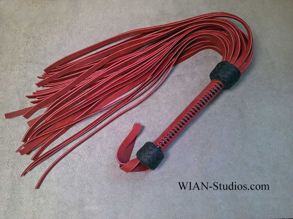 Red Cowhide, Thin Cut and Intense