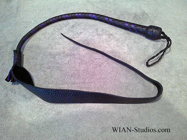 Dragon Quirt or Serpent's Kiss, Black and Purple