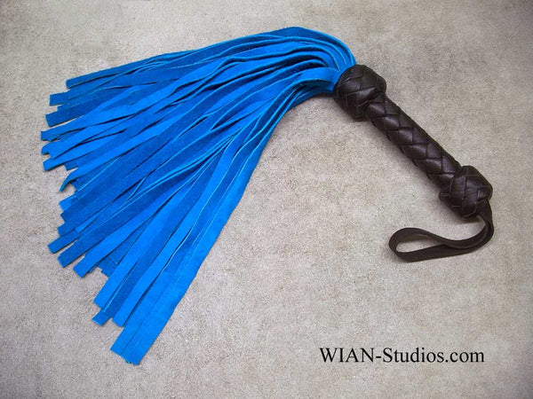 Turquoise Blue Deer Flogger, Small