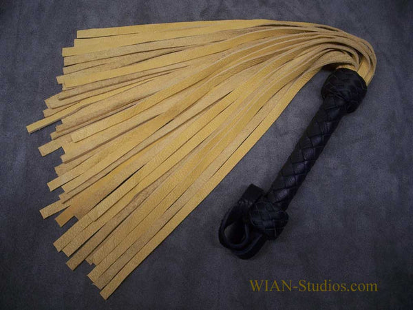 Gold Buffalo Flogger. Medium