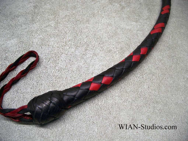 Galley Whip, Black and Red