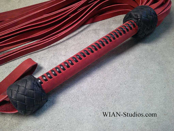 Red Cowhide, Thin Cut and Intense