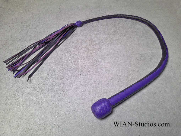 Galley Whip, Black and Purple