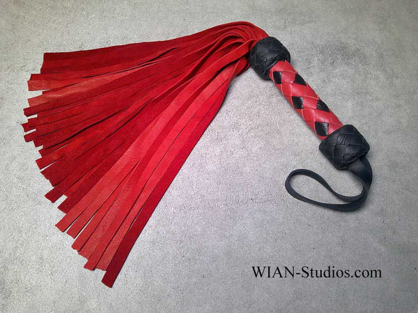 Red Deer Hide Flogger, Small