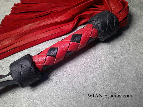 Red Deer Hide Flogger, Small