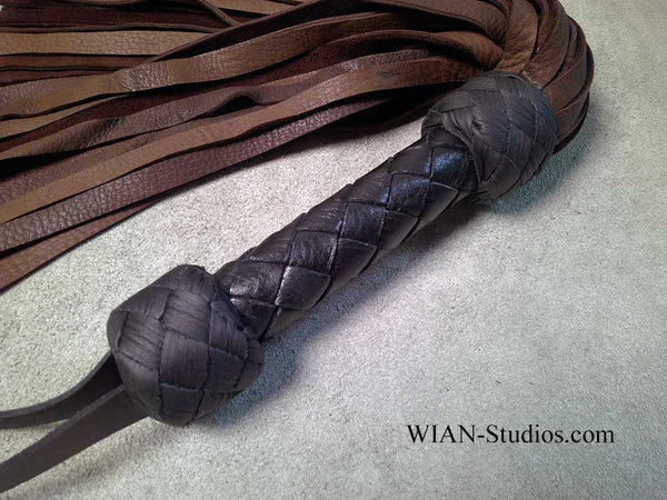 Chocolate Brown Elk Flogger, Small