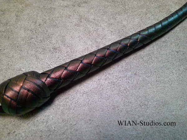 Snake Whip, Bronze Dragon Skin, 2.5'