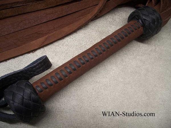 Chocolate Brown Buffalo Flogger