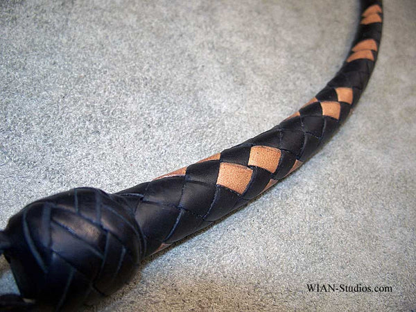 Dragon Quirt or Serpent's Kiss, Black with Tan accents