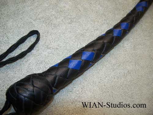 Galley Whip, Black and Blue