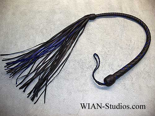 Galley Whip, Black and Dark Blue