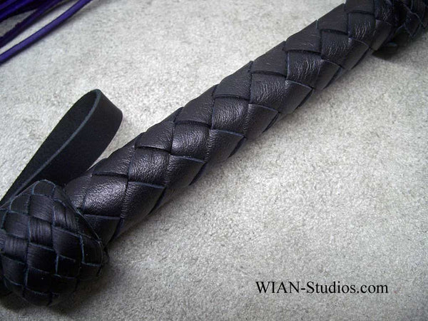 Knotty Cat with Deep Purple Tails