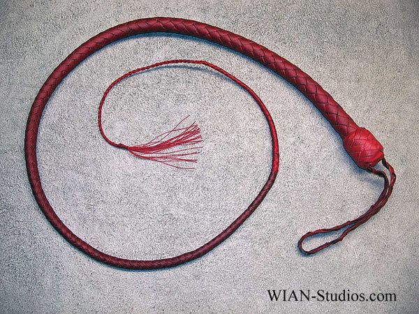 Signal Whip, All Red, 3'