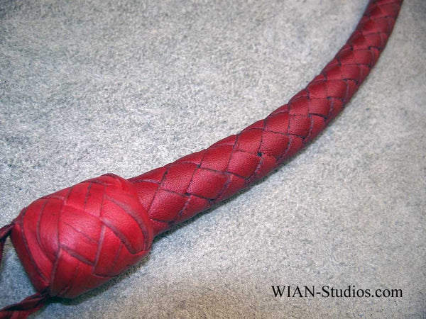 Signal Whip, All Red, 3'