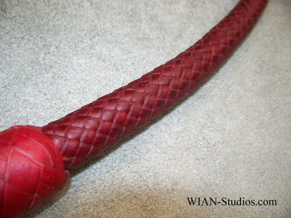 Signal Whip, All Red, 4'