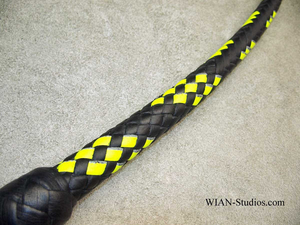 Signal Whip, Black and Yellow, 3'